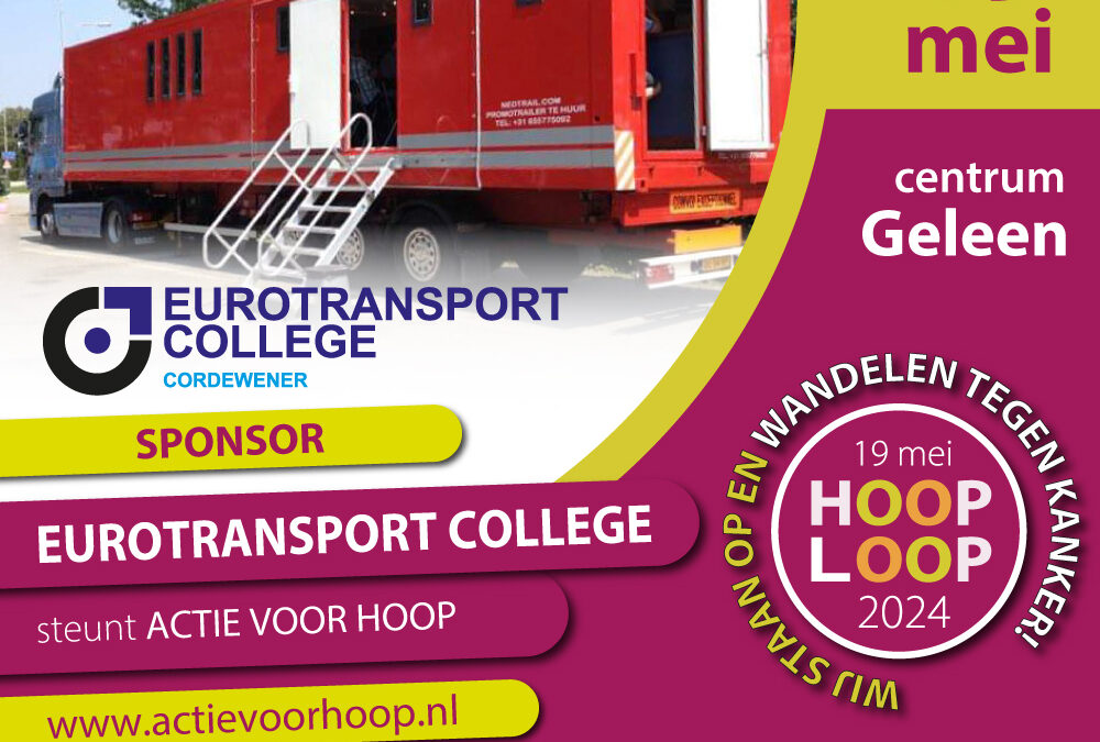 HOOPLOOP 2024 | SPONSOR | EUROTRANSPORT COLLEGE