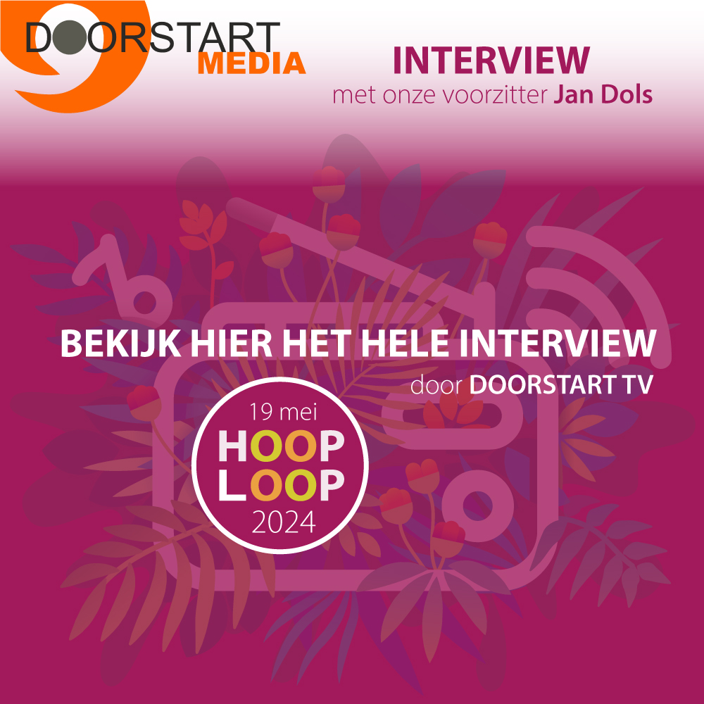 ACTIEVOORHOOP DoorstartTV Interview met voorzitter Jan Dols